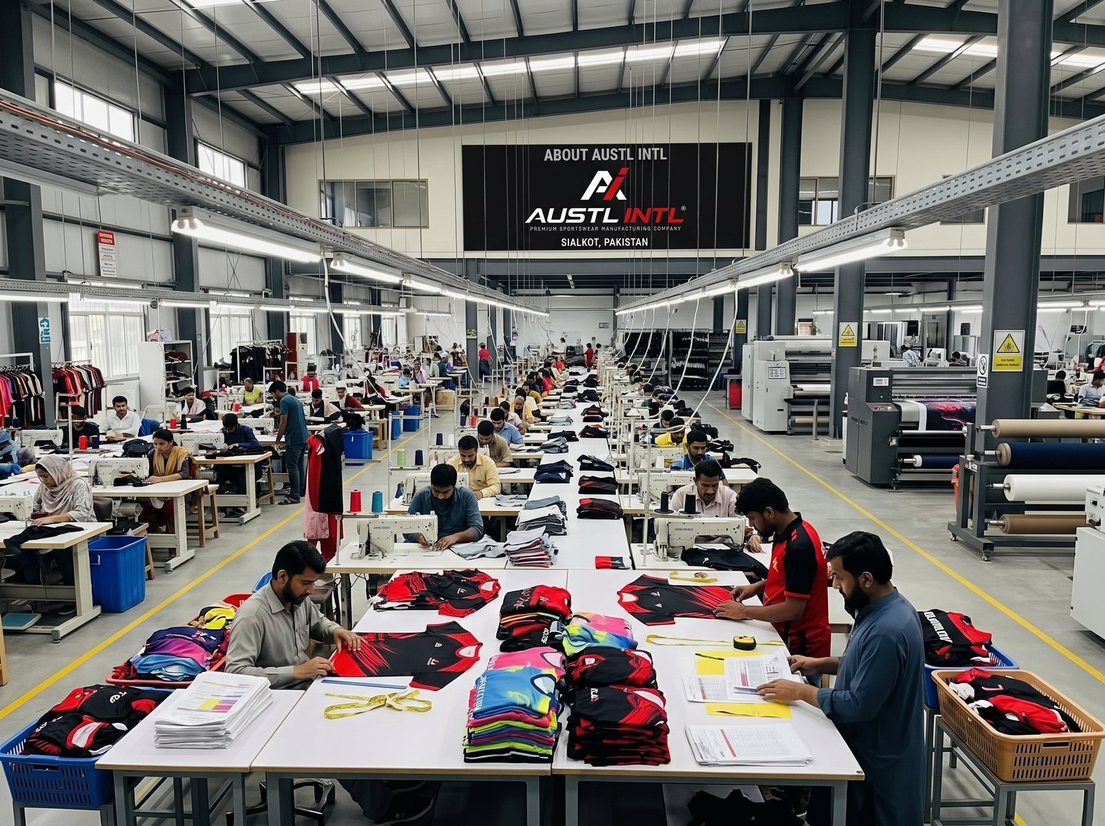 Direct Sportswear Manufacturing Hub in Sialkot