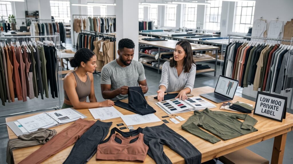 How to Start a Private Label Gym Apparel Brand with Low MOQ